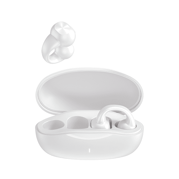 OWS Open-Ear Clip-On Headphones, 48H Battery, BT 5.3, ENC Call, for Sports Work