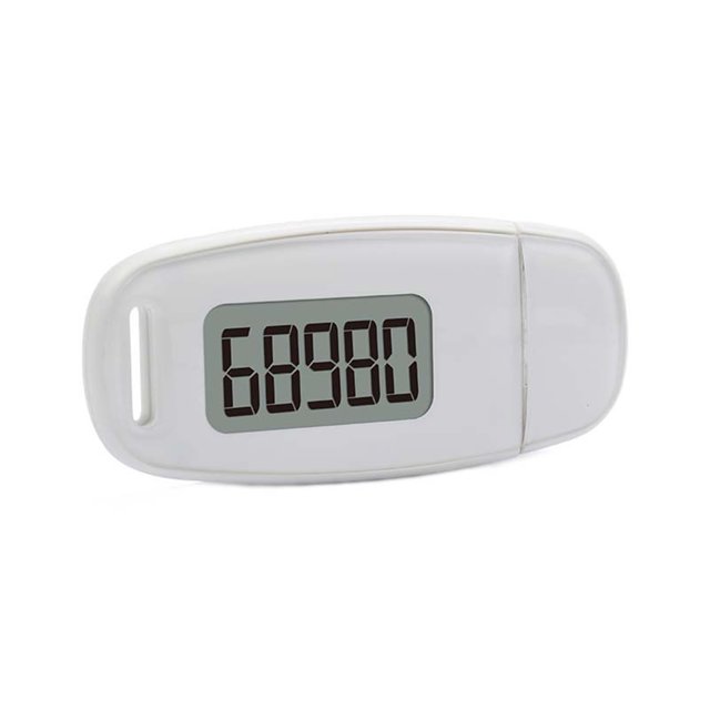 OWSOO 3D Sensor Pedometer Step Counting Device with Blue Backlight Clip