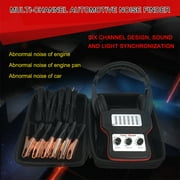 OWSOO Car Noise Finder,Chassis Ears Car Noise Sound Tester Tool Noise Sound Tester Ears Mechanic Car Auotive Set Adjustable Sensitivity 6 Channel Car Tool Set Adjustable Ears 6 Channel ERYUE HUIOP