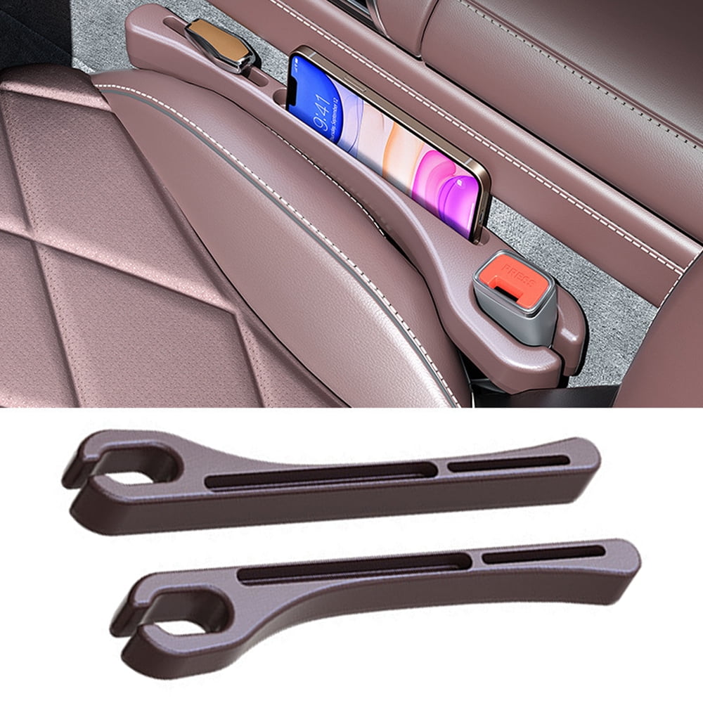 Car Seat Gap Filler With Phone Slot, Pu, Leak-proof Filling Strip