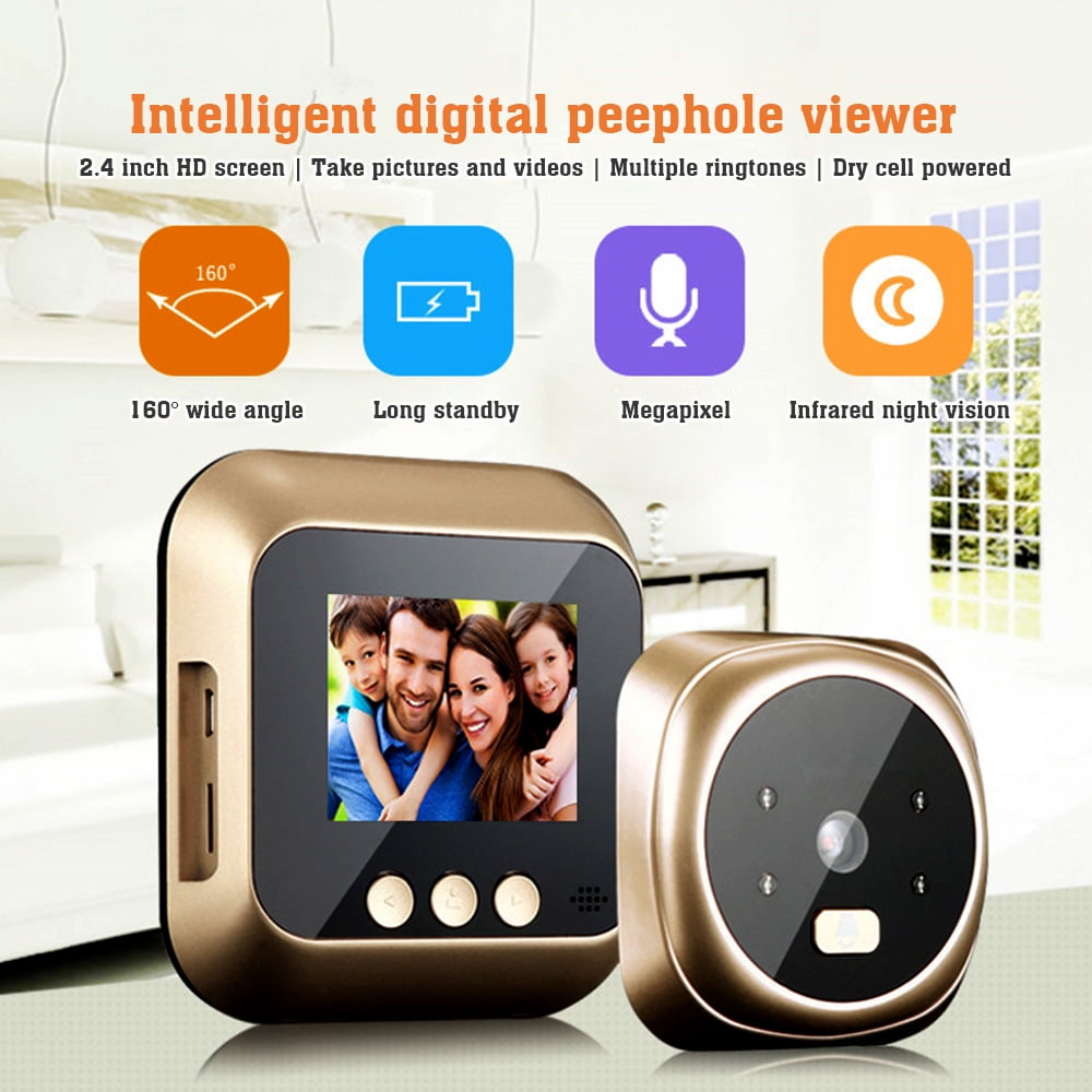 OWSOO Door Peephole Camera with Digital Night Vision and Wireless