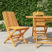 OWSOO Garden SeatingSolid Teak Wood, Exceptional Strength, Slatted Design