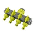 thumbnail image 1 of OWSOO Hose Splitter,Faucet Splitter Faucet Water Splitter Faucet Splitter Lawn 4-Way Splitter Lawn Maintenance Pipe One Out Valve Water One Out Splitter SIUKE Faucet Splitter - Faucet, 1 of 6