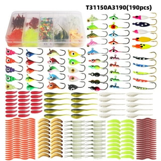  Crappie-Baits-  Plastics-Jig-Heads-Kit-Shad-Minnow-Fishing-Lures-for  Crappie-Panfish-Bluegill-40-Piece Kit - 30 Bodies- 10 Crappie Jig Heads  (Baby SHAD 40 pc.KIT Combo 1) : Sports & Outdoors