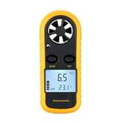 OWSOO LCD Digital Anemometer Wind Speed Air Velocity Measuring with Backlight