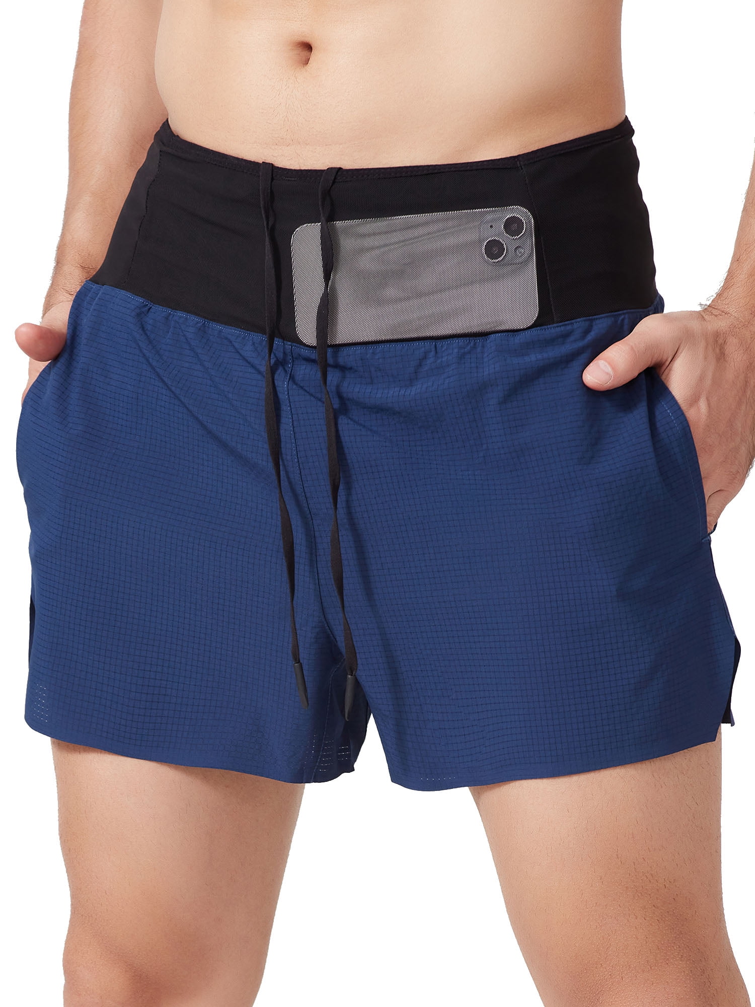 OWSOO Men's shorts,Zipper Pocket Waistband Pocket Waistband Quick