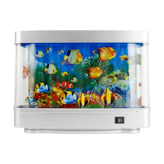 OWSOO Ornamental Fish Simulation Lamp LED Seascape Lamp for Home Night Decoration