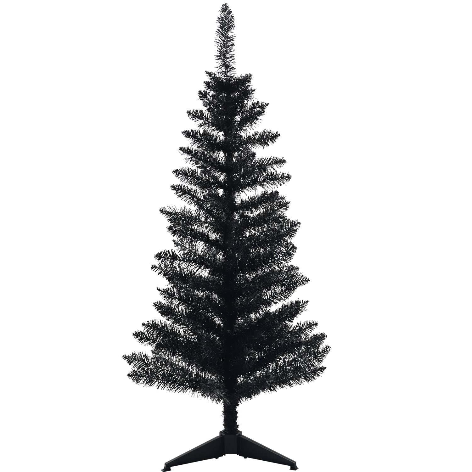 OWSOO Prelit Christmas Tree with 4FT PVC Easy Assembly and 115 Branch