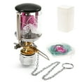 thumbnail image 1 of OWSOO Propane Lantern Single Mantle Gas Lamp Portable Gas Hanging Tent Lamp with 2 Lantern Mantles for Travel Hiking Backpacking, 1 of 7