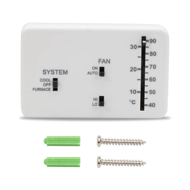 JERBOR Digital RV Thermostat - Replacement For Coleman 83303362, Heat/Cool/Fan Control