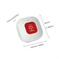thumbnail image 1 of OWSOO Rechargeable Wireless WiFi Pager Nurse Alert Button,  Portable Emergency Call Button with WiFi Support, 1 of 6