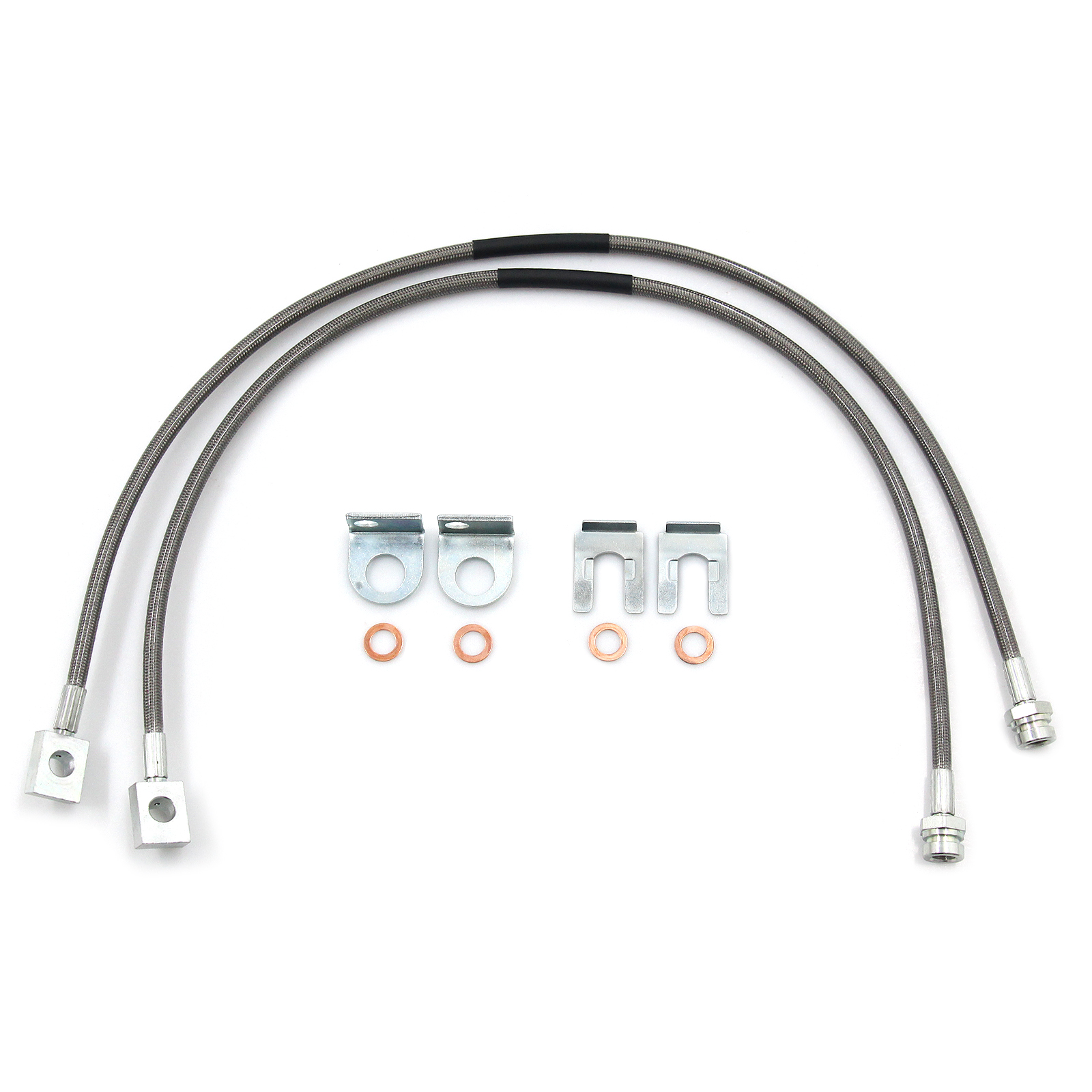 OWSOO Stainless Brake Lines Replacement for TJ/YJ/XJ 19872006 46