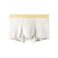 thumbnail image 1 of OWUUcdse Boxer Briefs for Men, Lightweight Seamless Breathable Stretchy Trunks for Men White Size 2XL, 1 of 3