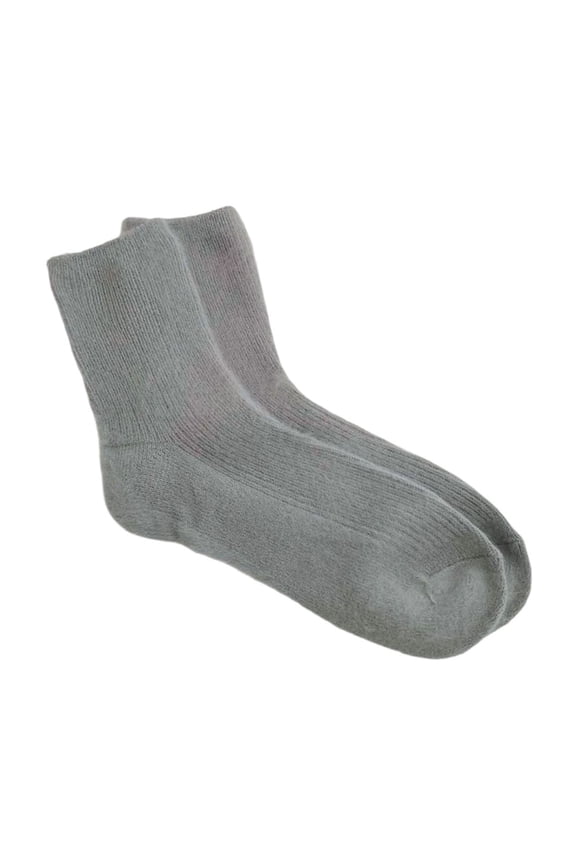 Fuzzy Socks for Women, Activewear Casual Thermal Soft Crew Socks for Winter Gray Size One Size