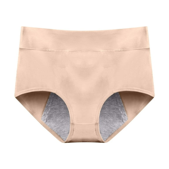 OWUUcdse Women's Brief Underwear, Comfy Lightweight Stretchy Breathable Women's Panties Beige Size XL