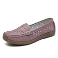 thumbnail image 1 of OWUUcdse Women's Comfort Shoes, Casual Slip-on Soft Sole Indoor Flat Shoes Pink Size 5.5, 1 of 3