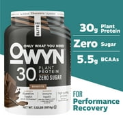 OWYN Pro Elite 30g High Protein Powder, Chocolate, Single