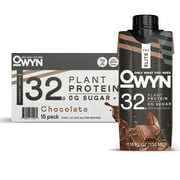 OWYN Pro Elite Plant Protein Shake, Chocolate, 11.15 Fluid Ounce Pack of 15