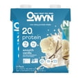 OWYN Protein Nutrition Shake, Smooth Vanilla, 4 Ct, 20g