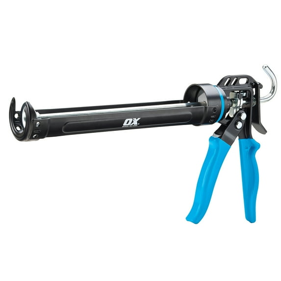 OX Tools P044429 Professional Heavy Duty Caulk Gun 29 Ounce, 12:1 Thrust Ratio