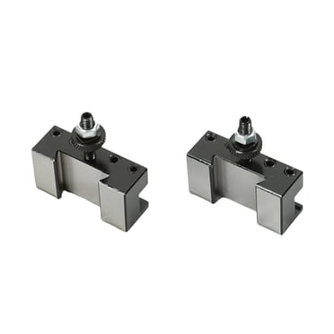 All Industrial Tool Supply 2 Pack OXA #1 Quick Change Lathe Tool Holders – Turning & Facing, 47032