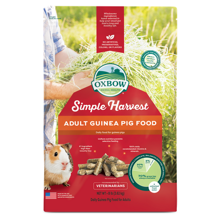 Oxbow Simple Harvest Adult Guinea Pig Food 8lb.