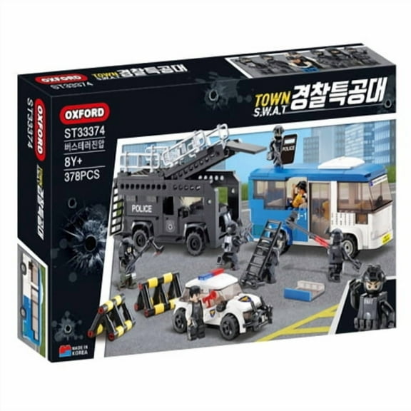 OXFORD Town S.W.A.T. Police Tactical Team ST33374 378PCS