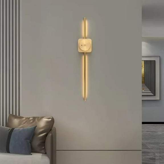 OXI|24"IN MODERN LED WALL SCONCE LIGHT RECHARGEABLE ROTATABLE WALL MOUNTED LIGHT