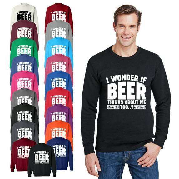 OXI Crewneck Sweatshirt - Casual Sweatshirts for Men's and Women Fleece Sweatshirt Long Sleeve