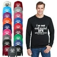 thumbnail image 1 of OXI Crewneck Sweatshirt - I Am Not Anti Selectively Social, Basic Casual Sweatshirts for Men's and Women Fleece Sweatshirt Long Sleeve - Cardinal Red X-Large, 1 of 2
