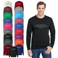 thumbnail image 1 of OXI Crewneck Sweatshirt - I Like About People Their Dogs, Basic Casual Sweatshirts for Men's and Women Fleece Sweatshirt Long Sleeve - Navy Blue 3X-Large, 1 of 2