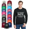 thumbnail image 1 of OXI Crewneck Sweatshirt - I Stopped Understanding Math, Basic Casual Sweatshirts for Men's and Women Fleece Sweatshirt Long Sleeve - Dark Heather Medium, 1 of 2