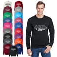 thumbnail image 1 of OXI Crewneck Sweatshirt - If You Could Read My Mind,Basic Casual Sweatshirts for Men's and Women Fleece Sweatshirt Long Sleeve- Dark Heather Medium, 1 of 2