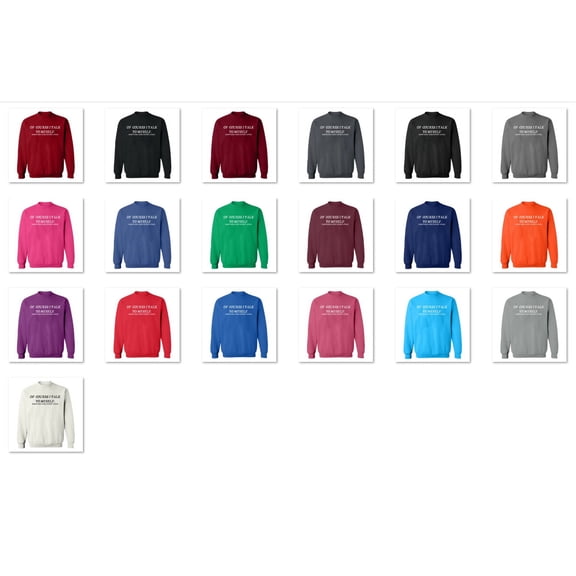 OXI Crewneck Sweatshirt - Of Course I Talk To Myself, Basic Casual Sweatshirts for Men's and Women Fleece Sweatshirt Long Sleeve - Maroon Medium