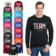 thumbnail image 1 of OXI Crewneck Sweatshirt - Team There It is, Basic Casual Sweatshirts for Men's and Women Fleece Sweatshirt Long Sleeve - Maroon 3X-Large, 1 of 2