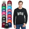 thumbnail image 1 of OXI Crewneck Sweatshirt - Your Workout is,Basic Casual Sweatshirts for Men's and Women Fleece Sweatshirt Long Sleeve- Heliconia Small, 1 of 2