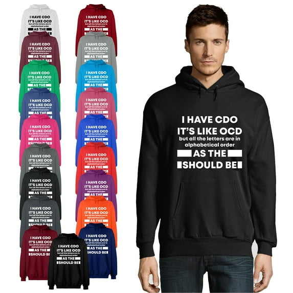 OXI Hoodie Sweatshirt - Basic Casual Hoodie for Men's and Women Fleece Hoodie Long Sleeve - Red Small