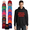 thumbnail image 1 of OXI Hoodie Sweatshirt - Cheap Ass Halloween Costume, Basic Casual Hoodie for Men's and Women Fleece Hoodie Long Sleeve - White 3X-Large, 1 of 3