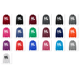 thumbnail image 1 of OXI Hoodie Sweatshirt - Hi I Don't Care Thanks, Basic Casual Hoodie for Men's and Women Fleece Hoodie Long Sleeve - Maroon Large, 1 of 3