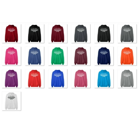 OXI Hoodie Sweatshirt - If You Could Read My Mind, Basic Casual Hoodie for Men's and Women Fleece Hoodie Long Sleeve - Indigo Blue 3X-Large