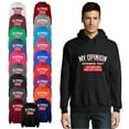 thumbnail image 1 of OXI Hoodie Sweatshirt - My Opinion Offended You, Basic Casual Hoodie for Men's and Women Fleece Hoodie Long Sleeve - Sapphire Medium, 1 of 3