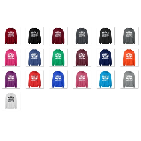 OXI Hoodie Sweatshirt - People Skills Fine Work, Basic Casual Hoodie for Men's and Women Fleece Hoodie Long Sleeve - Red Large