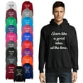 thumbnail image 1 of OXI Hoodie Sweatshirt - Seem Like a Good Idea, Basic Casual Hoodie for Men's and Women Fleece Hoodie Long Sleeve - Dark Heather Medium, 1 of 3