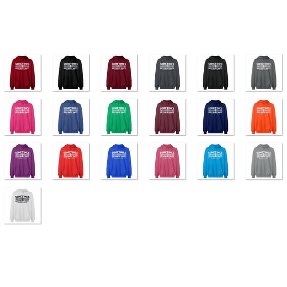 OXI Hoodie Sweatshirt - Sometimes I Question My Sanity, Basic Casual Hoodie for Men's and Women Fleece Hoodie Long Sleeve - Cardinal Red 3X-Large