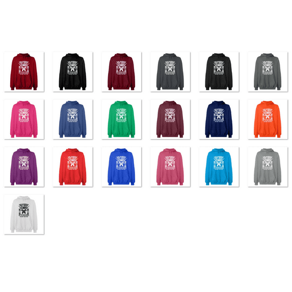 OXI Hoodie Sweatshirt - The Hardest Part About Zombie, Basic Casual Hoodie for Men's and Women Fleece Hoodie Long Sleeve - Royal Blue Small