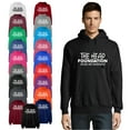 thumbnail image 1 of OXI Hoodie Sweatshirt - The Head Foundation, Basic Casual Hoodie for Men's and Women Fleece Hoodie Long Sleeve - Sapphire Small, 1 of 3