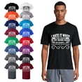 thumbnail image 1 of OXI T-Shirt - I Hate This Voice In My Head, Basic Casual T-Shirt for Men's and Women Fleece T-Shirt Short Sleeve - Irish Green Large, 1 of 3