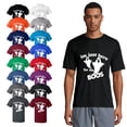 thumbnail image 1 of OXI T-Shirt - I'm Just Here For The Boos, Basic Casual T-Shirt for Men's and Women Fleece T-Shirt Short Sleeve - Sapphire Large, 1 of 3