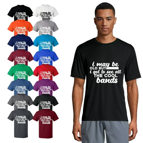 OXI T-Shirt - The Cool Bands, Basic Casual T-Shirt for Men's and Women Fleece T-Shirt Short Sleeve - Royal Blue Medium