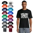 thumbnail image 1 of OXI T-Shirt - Woros Cannot Express, Basic Casual T-Shirt for Men's and Women Fleece T-Shirt Short Sleeve - Red 2X-Large, 1 of 3